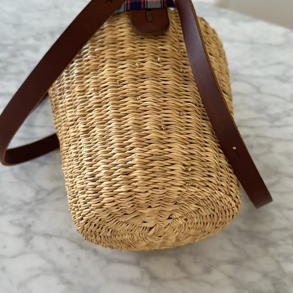 Muun Straw basket bag - Picture 4 of 9